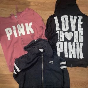 VS Pink hoodie bundle